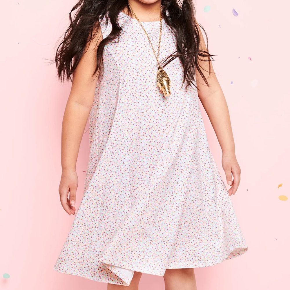 museum of ice cream x target art class shift sprinkles shift dress